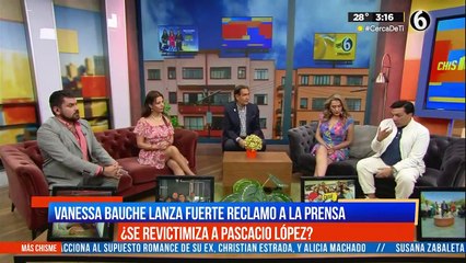 Vanessa Bauche acusa a la prensa de ser cómplices de su abusador