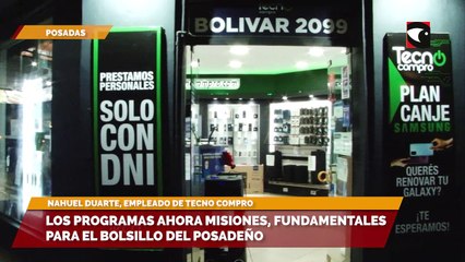 Los programas Ahora Misiones, fundamentales para el bolsillo del posadeño