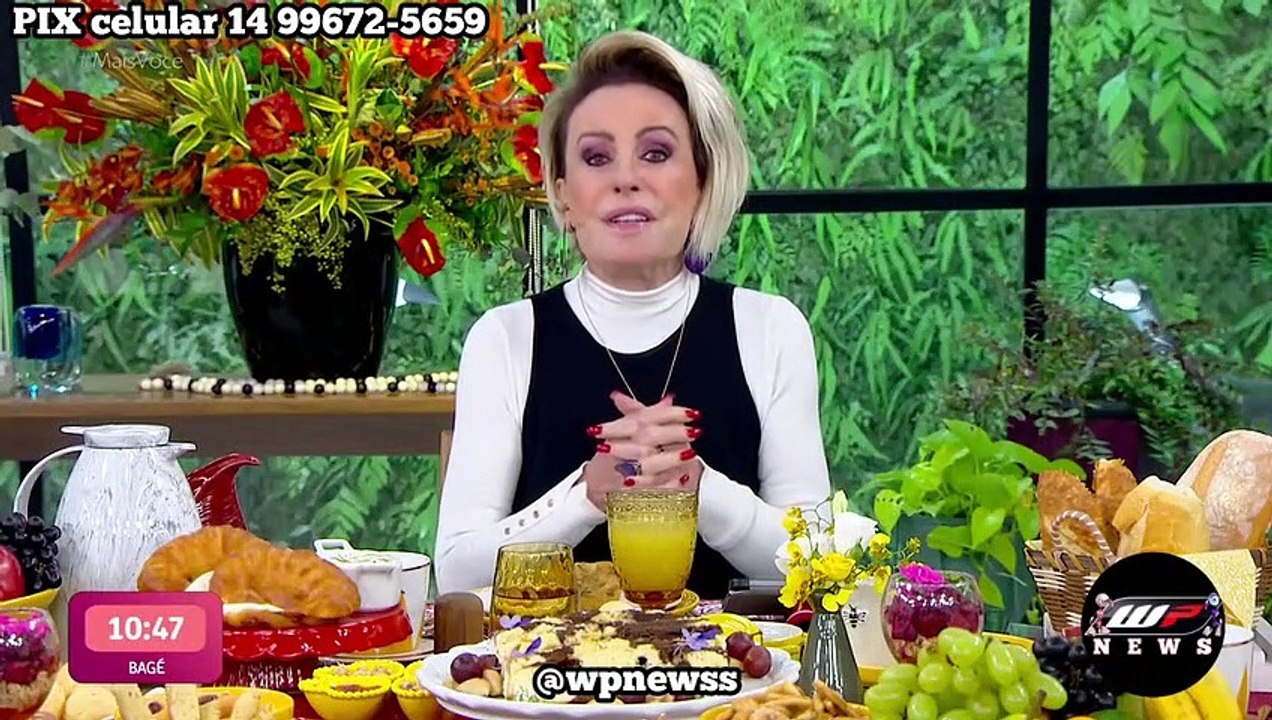 Entrevista com Aline Wirley e Bruna Griphao no Mais Você com Ana Maria Braga