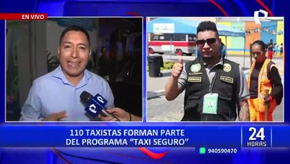 Bellavista: presentan programa "taxi seguro" ante incremento de delincuencia