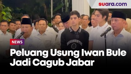 Resmi Gabung Gerindra, Prabowo Bicara Peluang Usung Iwan Bule Jadi Cagub Jabar: Saya Kembalikan ke Rakyat, Pantas Gak?