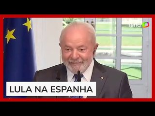 Lula pede aplausos na Espanha após ser vaiado em Portugal