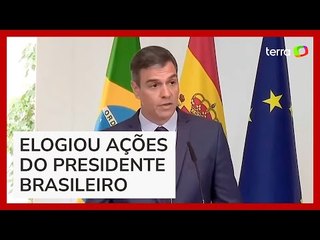 'Sentimos muito a falta de vocês', diz premiê da Espanha a Lula