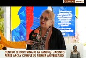 Centro de Doctrina de La FANB G/J Jacinto Pérez Arcay cumple su primer aniversario de fundación