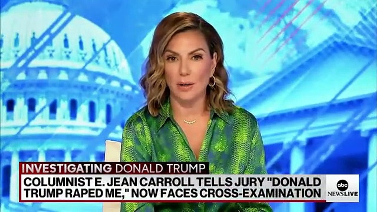 E. Jean Carroll cross examined by lawyers for Donald Trump in civil case | ABCNL