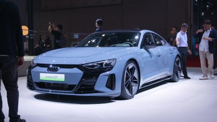 Audi e-tron GT at Auto Shanghai 2023