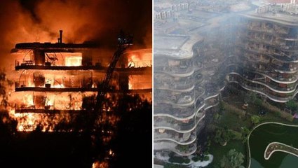 İzmir Narlıdere'deki site yangınının acı yüzü gün aydınlanınca ortaya çıktı