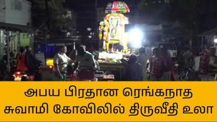 கரூர்: ரெங்கநாத சுவாமி கோவிலில் திருவீதி உலா!