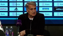 Beşiktaş Teknik Direktörü Şenol Güneş'in konuşması