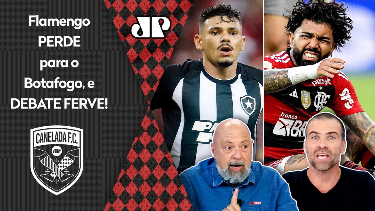 PEGOU FOGO! "MEU DEUS DO CÉU! AÍ NÃO! É UMA SACANAGEM o Flamengo..." 3 a 2 do Botafogo FERVE DEBATE