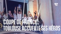 Coupe de France: les joueurs du TFC accueillis en héros à Toulouse