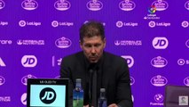 Rueda de prensa del Cholo Simeone tras el Real Valladolid vs. Atlético de Madrid de LaLiga Santander