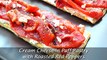 Cream Cheese in Puff Pastry with Roasted Red Peppers - Easy Puff Pastry Appetizer Recipe