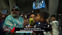 Celebra afición triunfo de Rayados ante Pumas