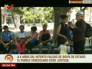 Ciudadanos siguen en paz pese a intentos de Golpe de Estado y sanciones
