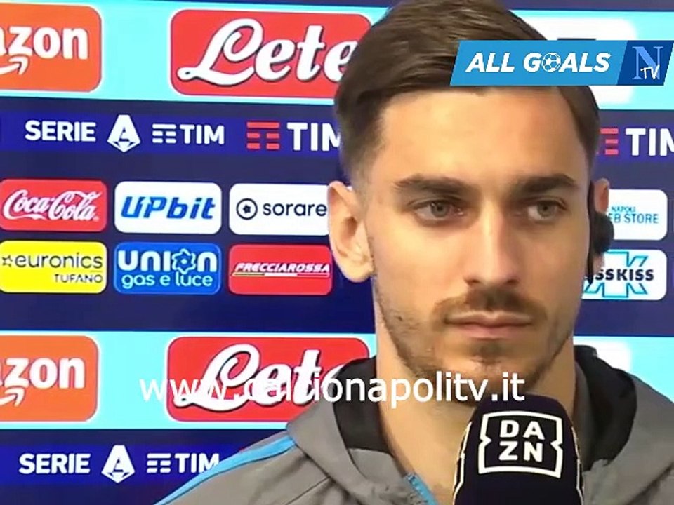 Napoli-Salernitana 1-1 30/4/23 intervista post-partita Alex Meret