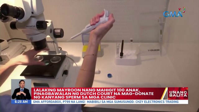 Lalaking mayroon nang mahigit 100 anak, pinagbawalan ng Dutch Court na mag-donate ng kanyang sperm sa mga clinic | UB