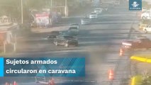 Reportan bloqueos en zona fronteriza de Tamaulipas