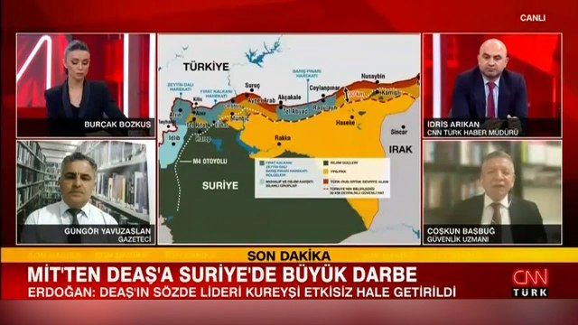 Güvenlik Uzmanı Çoşkun Başbuğ, MİT'in DEAŞ operasyonunu CNN Türk'te yorumladı...