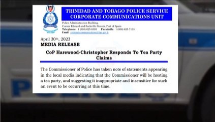 CoP Says Tea Party Won't Affect TTPS Resolve