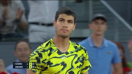 Flamboyant Alcaraz sets up Zverev showdown in Madrid