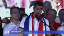 Oficialista Santiago Peña ganó la presidencia de Paraguay