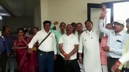 Organization's sloganeering, officers looked helpless
