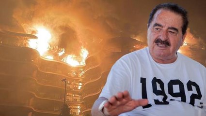 İbrahim Tatlıses'ten İzmir'deki büyük yangın sonrası paylaşım: 2 gün önce uçakta yer yok diye gelemedim