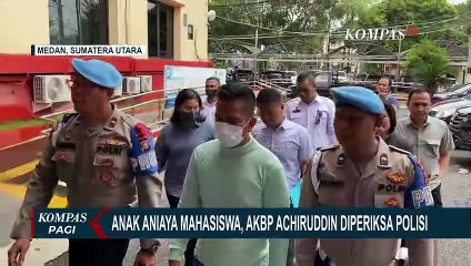 Momen AKBP Achiruddin Usai Jalani Pemeriksaan Terkait Kasus Sang Anak, Ogah Beri Komentar