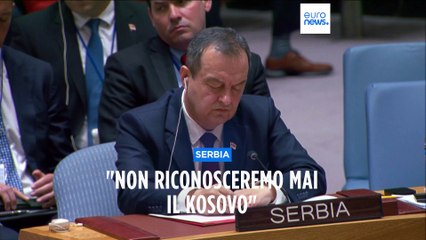 Consiglio di Sicurezza Onu, la Serbia ribadisce: "Non riconosceremo mai l'indipendenza del Kosovo"