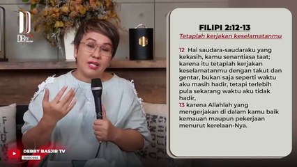 Filipi 2 ayat 12 - Debby Basjir #debbybasjir