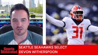 Seattle Sehawks select Illinois DB Devon Witherspoon