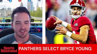 Bryce Young is the first pick in the 2023 NFL Draft by the Carolina Panthers