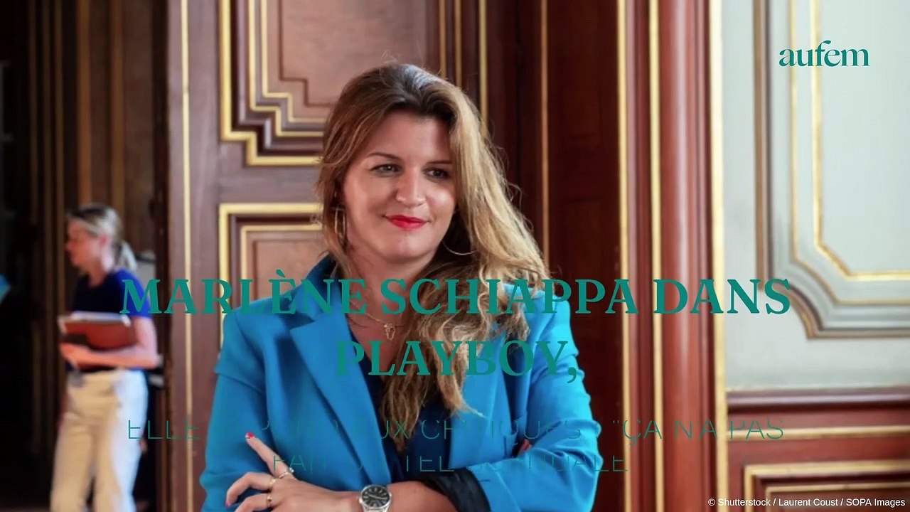Marlène Schiappa dans Playboy, elle répond aux critiques : "Ça n'a pas fait un tel scandale"