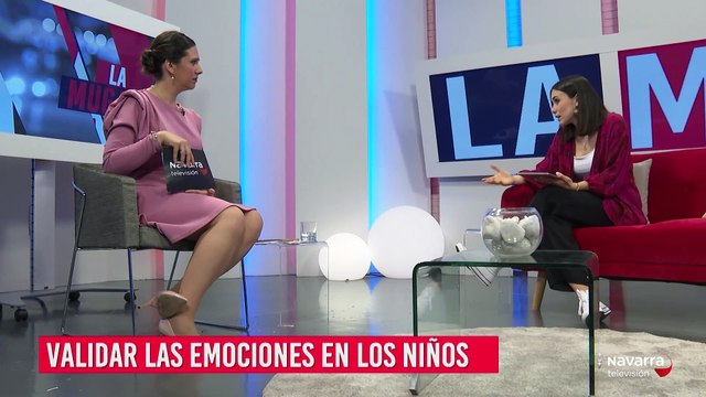 La psicóloga Irati García ayuda a gestionar las emociones de los niños