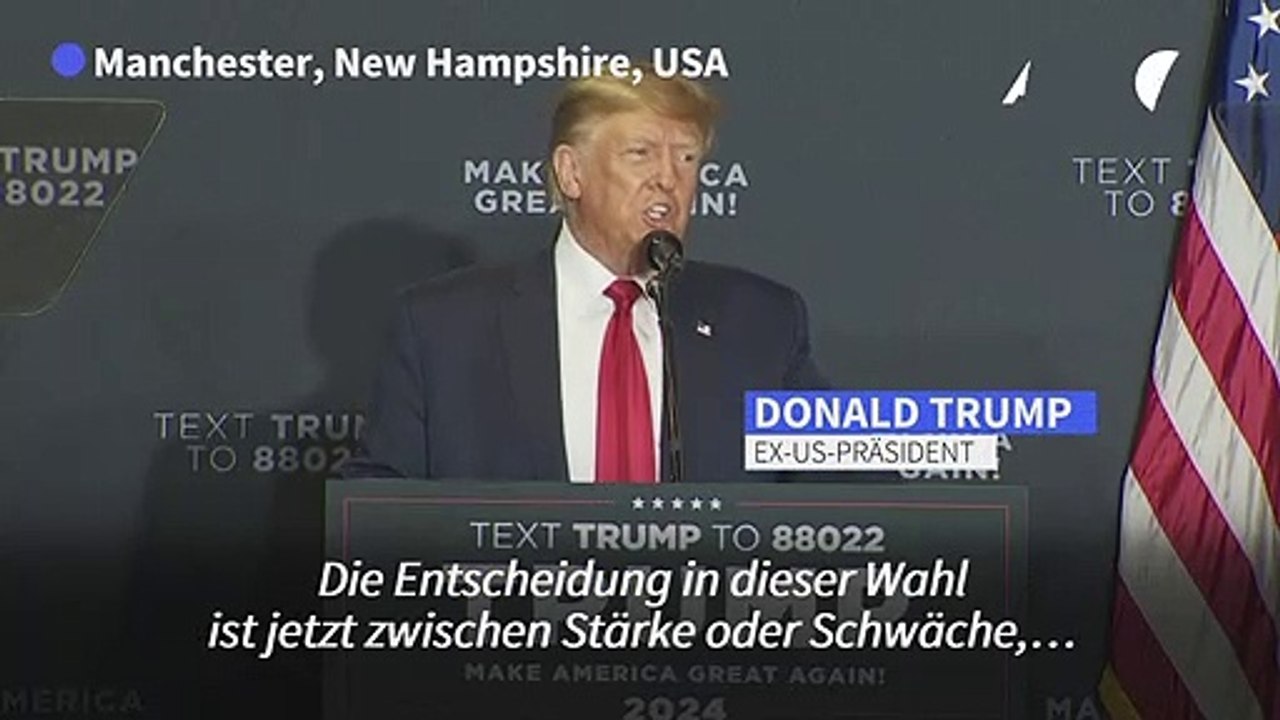 Trump warnt vor 'Anarchie' bei Wiederwahl Bidens