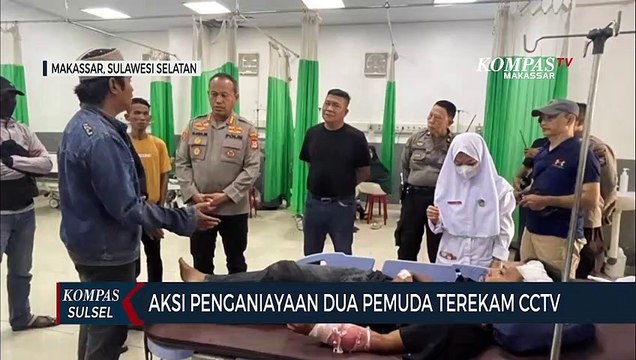 Pemudik Dianiaya Gunakan Senjata Tajam Terekam CCTV