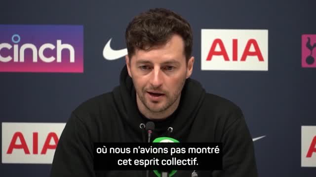 33e j. - Mason (Tottenham) : Les joueurs ont fait preuve d'un grand caractère