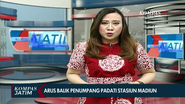 Arus Balik Lebaran di Stasiun Besar Madiun Terpantau Mulai Dipadati Penumpang ke Sejumlah Kota Besar