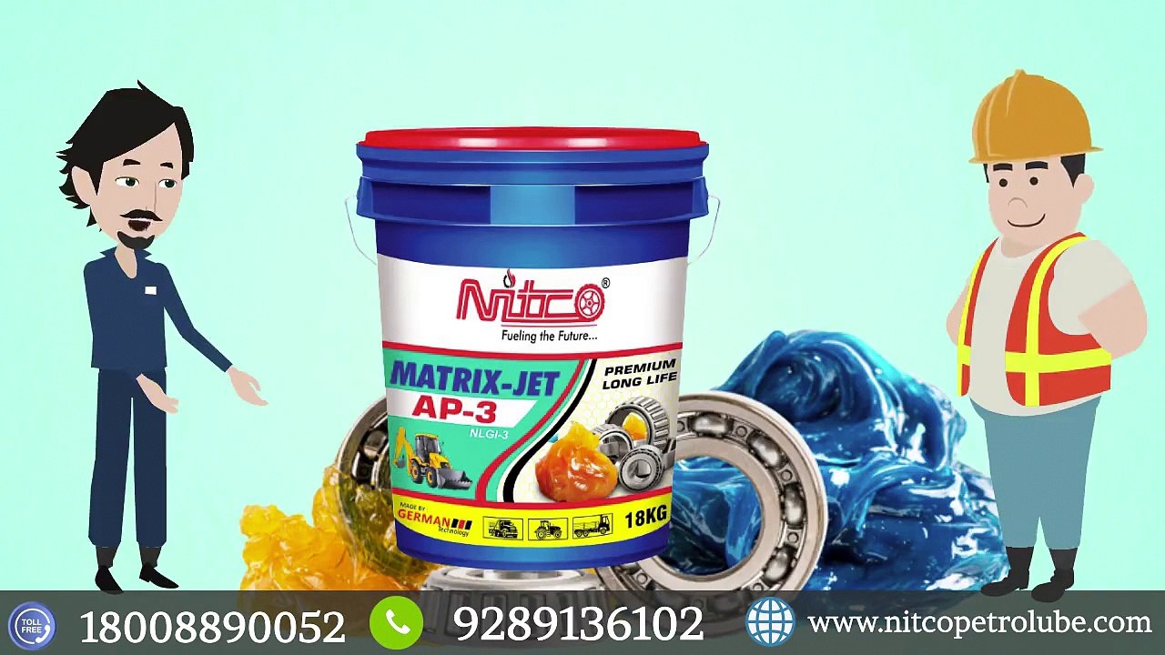 NITCO MATRIX JET AP-3 GREASE || TOLL FREE 18008890052