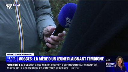 Fillette tuée dans les Vosges: la mère d'un jeune plaignant qui dit avoir été agressé par le suspect témoigne