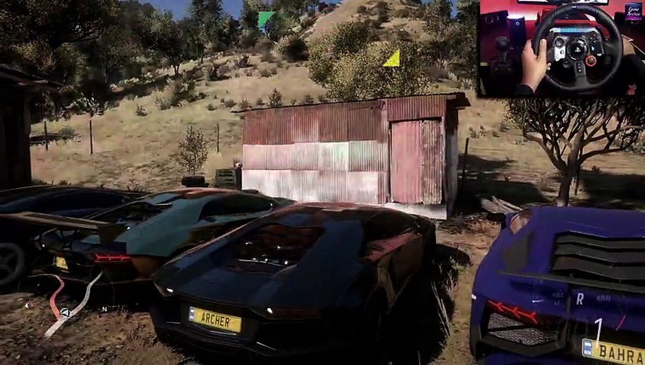 Lamborghini - Forza Horizon 5 | Logitech G29 Steering Wheel Gameplay