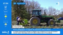 À Piégros-la-Clastre, La ferme des Combes, fruits et légumes bios, ferme pédagogique, magasin de producteurs