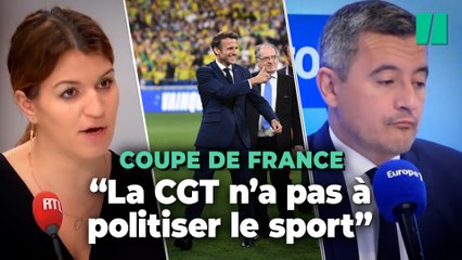 Macron au stade de France, les ministres refusent qu’on « politise le sport »