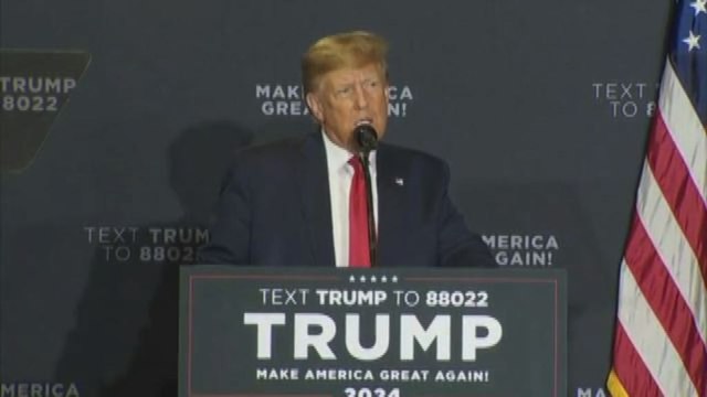 Trump promette di schiacciare Joe Biden alle elezioni Usa 2024