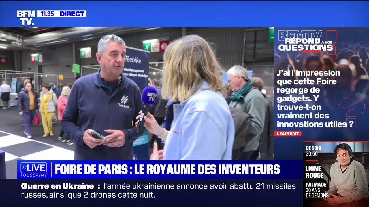 Trouve-t-on vraiment des innovations utiles à la foire de Paris? BFMTV répond à vos questions
