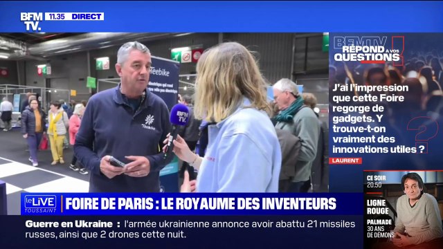 Trouve-t-on vraiment des innovations utiles à la foire de Paris? BFMTV répond à vos questions