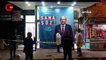 Millet İttifakı'nın Beyoğlu Seçim Koordinasyon Merkezi'ne taşlı saldırı