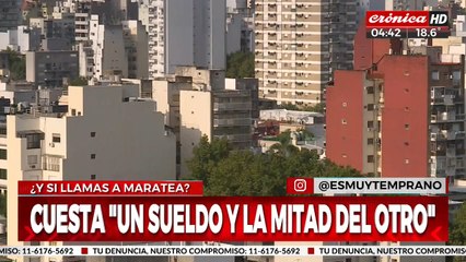 Clima de época: el sueldo mínimo no alcanza para alquilar un monoambiente