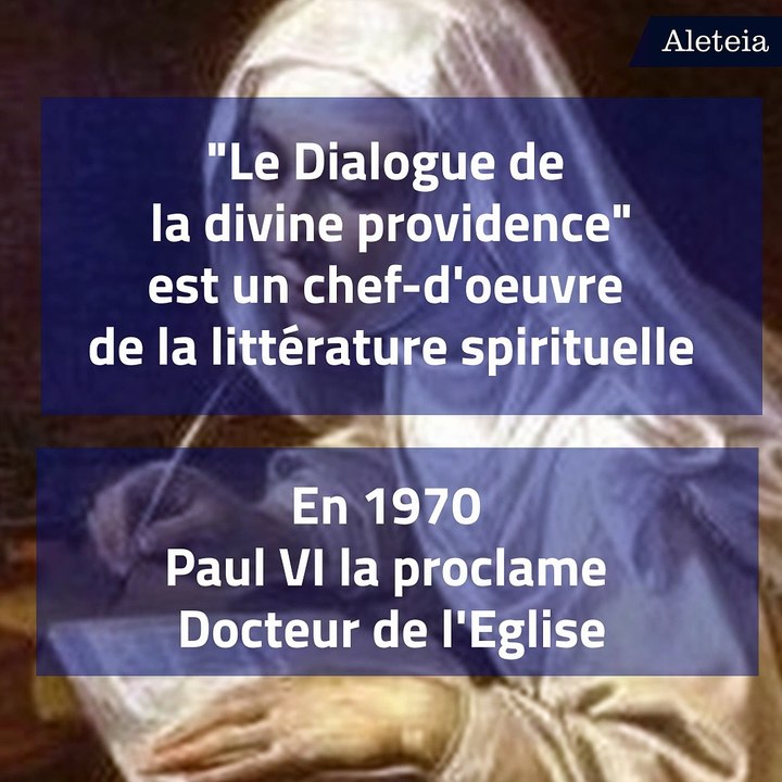 Les trois choses que vous ne savez pas sur sainte Catherine de Sienne